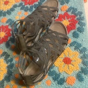 Baretrap gladiator sandals